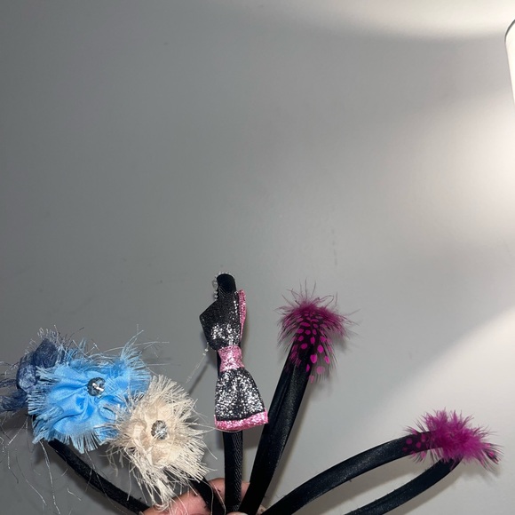 Set of 18 Black headbands - Picture 10 of 11